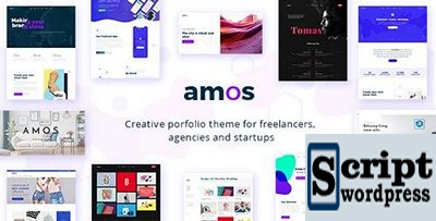 Amos v1.1 - Tema WordPress Criativo para Agências e Freelancers