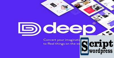 Deep v3.0.1 - Tema de WordPress de múltiplos propósitos criativos - DeepTem