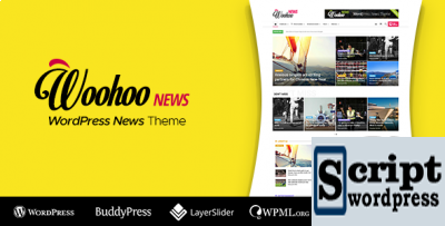 Woohoo - Tema Wordpress para sites de notícias