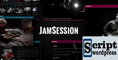 JamSession - Tema de WordPress de música