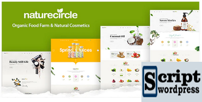 NatureCircle - Tema WordPress Para Produtos Orgânico WooCommerce