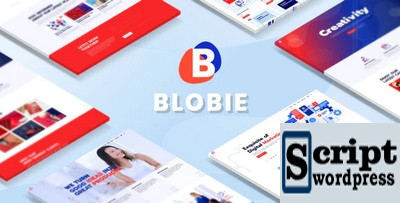 Blobie - Tema WordPress Criativo