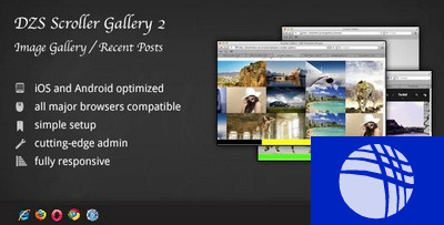 Scroller Gallery 2 - Recent Posts Teaser WordPress