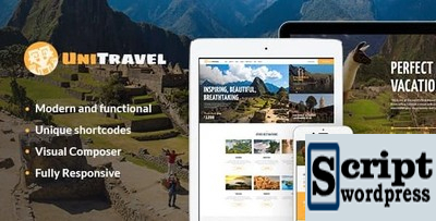 UniTravel - Templates wordpress para turismo