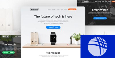 WordPress Product Landing Page Theme - Proland