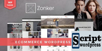 Zonker - WooCommerce Tema Wordpress