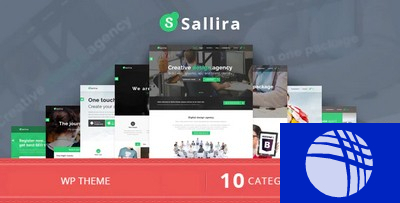 Sallira - Multipurpose Startup Business WordPress Theme