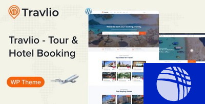 Travlio - Travel Booking WordPress Theme