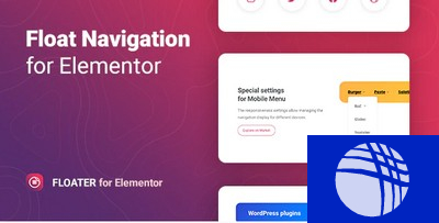 Floater – Sticky Navigation Menu for Elementor