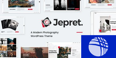 Jepret Modern Photography WordPress Theme