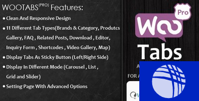 Woocommerce Tabs Pro: Extra Tabs for Product Page