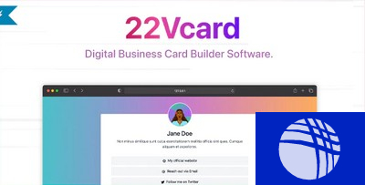 22Vcard - Digital Business Card Builder (SAAS)