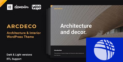 Arcdeco - Architecture WordPress Theme