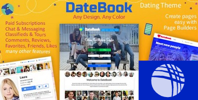 DateBook - Tema WordPress de namoro