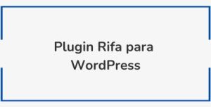 Plugin Rifa para WordPress